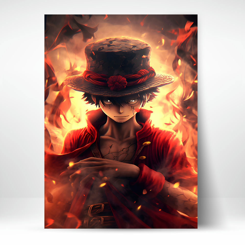 Metal Poster - One Piece Monkey D Luffy OP09 Mobile Case by CoverMeUp