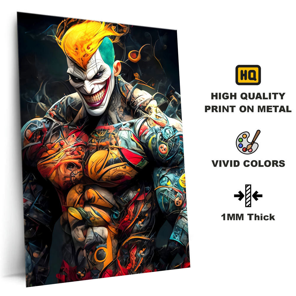 Metal Poster - Joker JK01 Mobile Case by CoverMeUp - Style 4