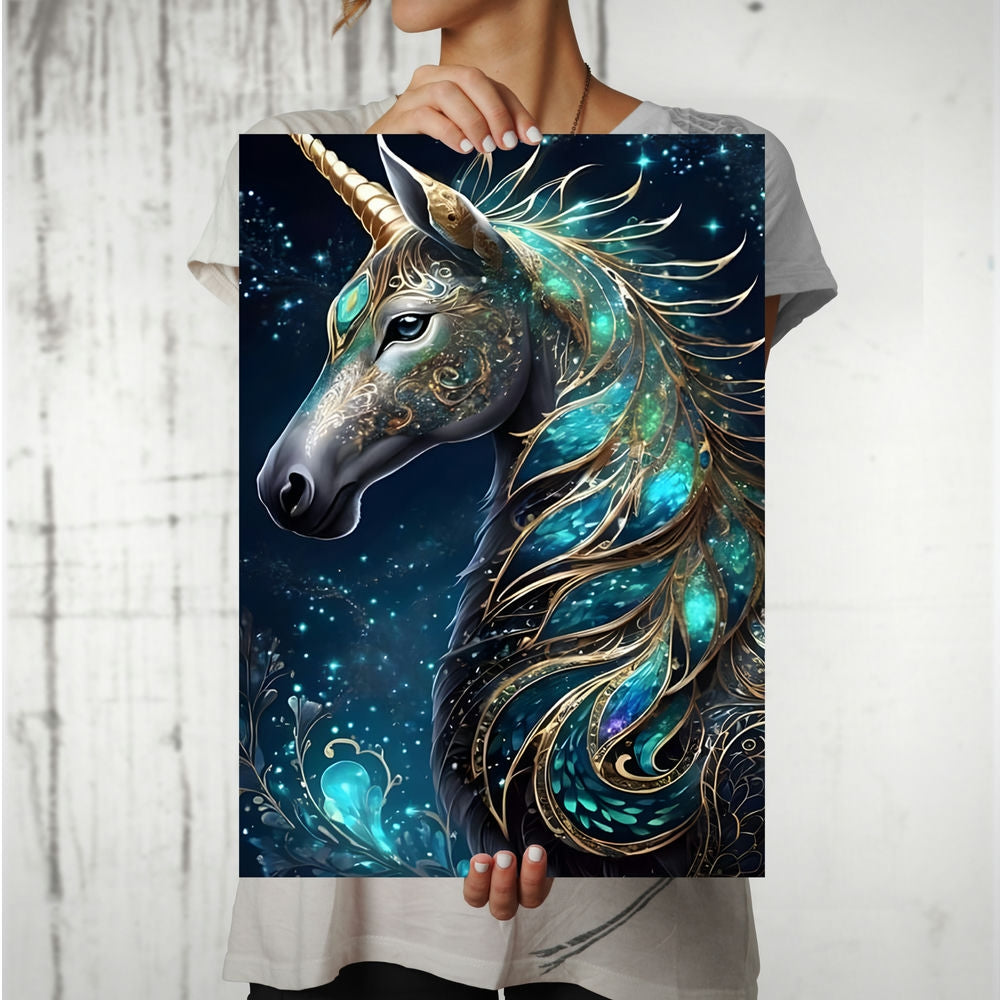 Metal Poster - Wildlife Unicorn UN01 Mobile Case by CoverMeUp - Style 8