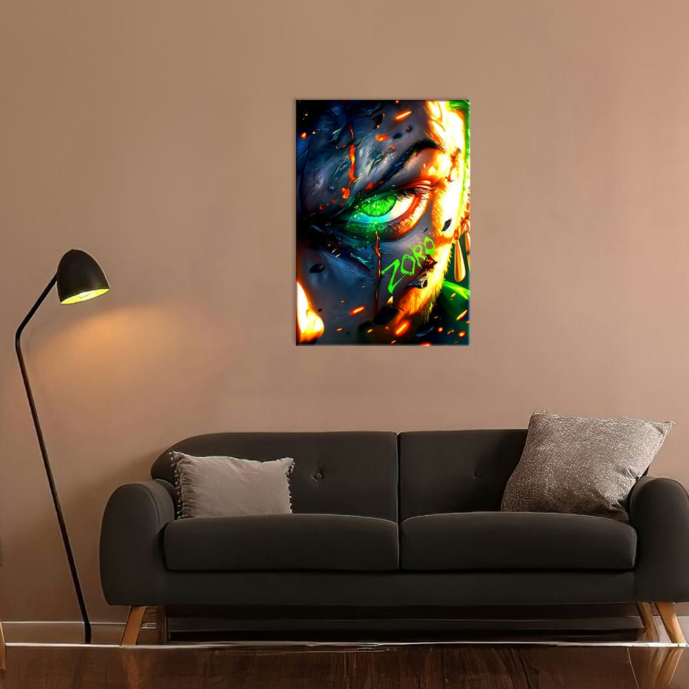 Metal Poster - One Piece Roronoa Zoro OP49 Mobile Case by CoverMeUp - Style 7