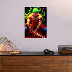 Metal Poster - One Piece Roronoa Zoro OP56 Mobile Case by CoverMeUp - Style 6