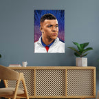 Metal Poster - Footballer Kylian Mbappe KM03 Mobile Case by CoverMeUp - Style 5