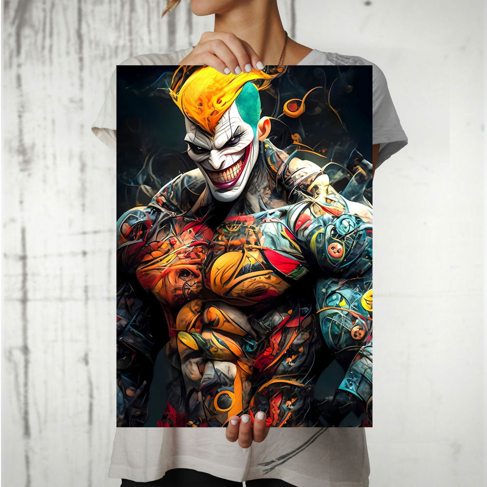 Metal Poster - Joker JK01 Mobile Case by CoverMeUp - Style 8