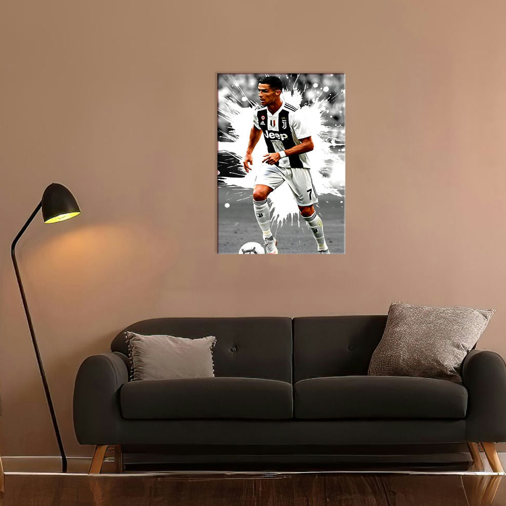 Metal Poster - Footballer Cristiano Ronaldo F03 Mobile Case by CoverMeUp - Style 7