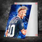 Metal Poster - Footballer Neymar Jr NJR02 Mobile Case by CoverMeUp - Style 2