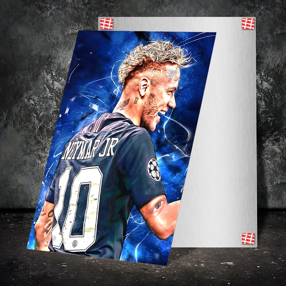 Metal Poster - Footballer Neymar Jr NJR02 Mobile Case by CoverMeUp - Style 2