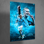 Metal Poster - Footballer Erling Haaland EH04 Mobile Case by CoverMeUp - Style 3