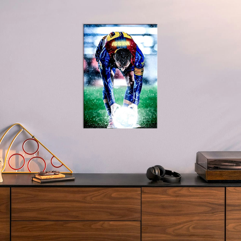 Metal Poster - Footballer Lionel Messi LM01 Mobile Case by CoverMeUp - Style 6