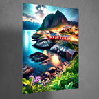 Metal Poster - Painting PA09 Mobile Case by CoverMeUp - Style 3