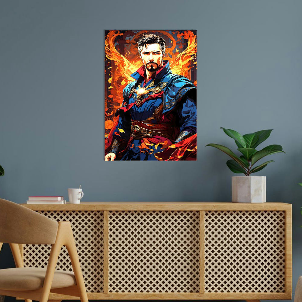 Metal Poster - Superhero Dr Strange DR02 Mobile Case by CoverMeUp - Style 5