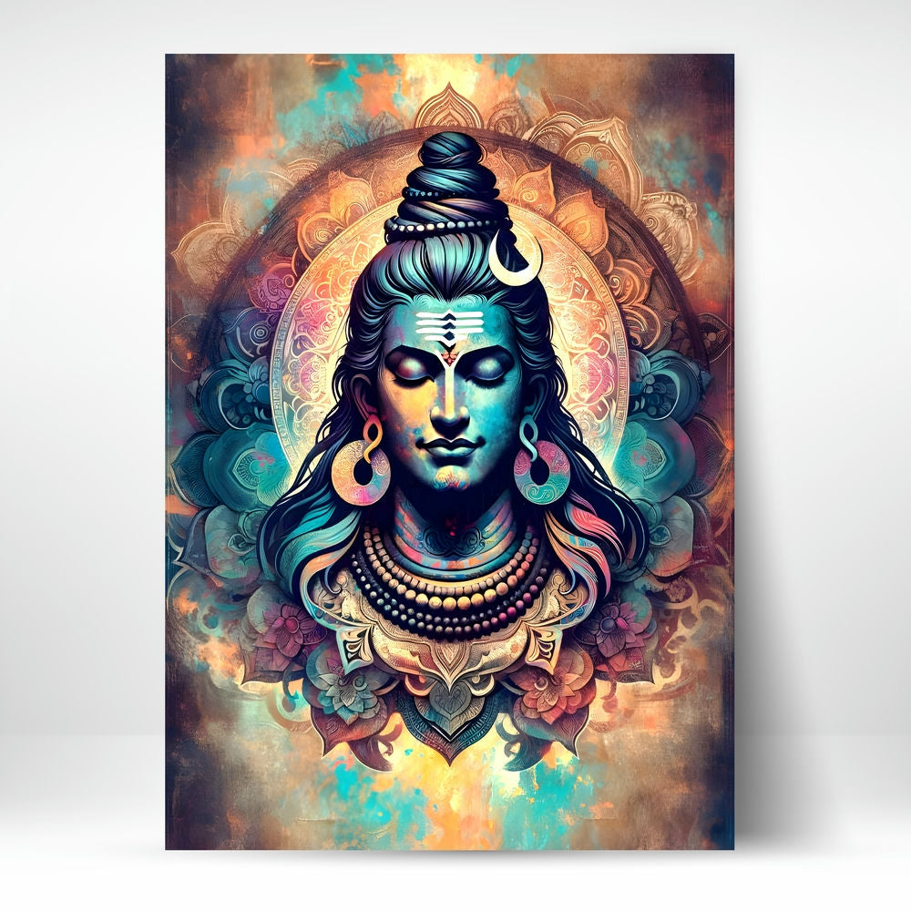 Metal Poster - Lord Shiva LS17 Mobile Case by CoverMeUp