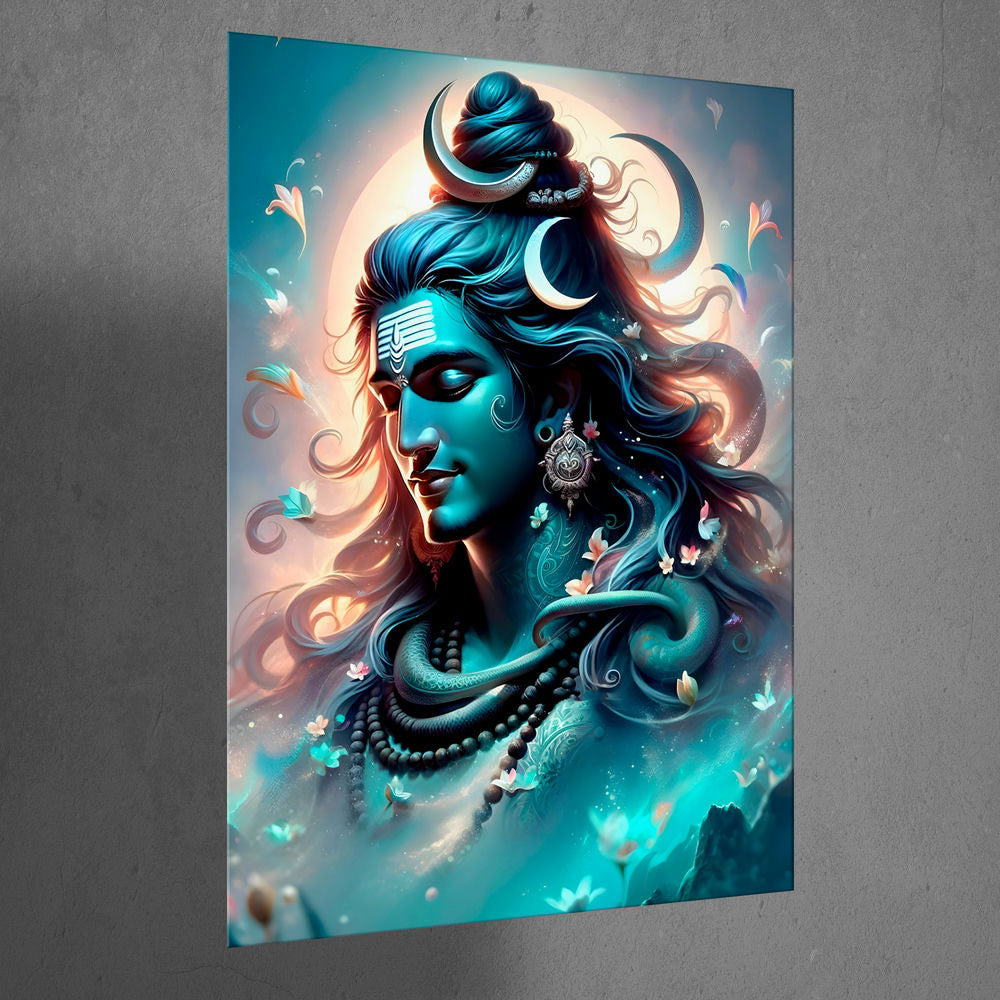 Metal Poster - Lord Shiva LS08 Mobile Case by CoverMeUp - Style 3