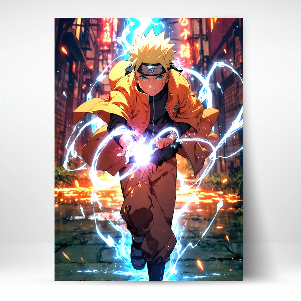 Metal Poster - Naruto Uzumaki NAR01 Mobile Case by CoverMeUp