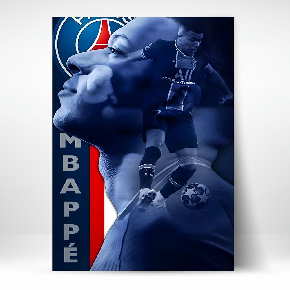 Metal Poster - Footballer Kylian Mbappe KM05 Mobile Case by CoverMeUp