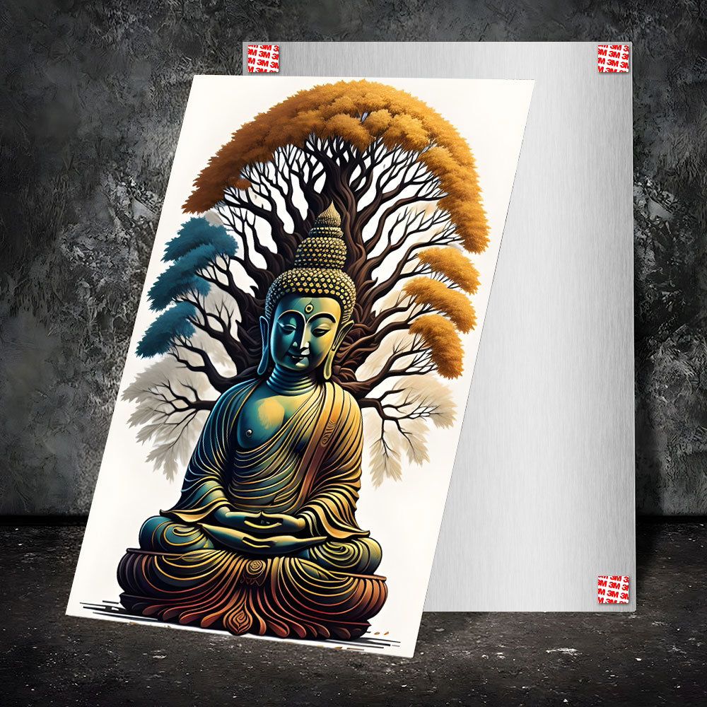 Metal Poster - Lord Buddha LB04 Mobile Case by CoverMeUp - Style 2