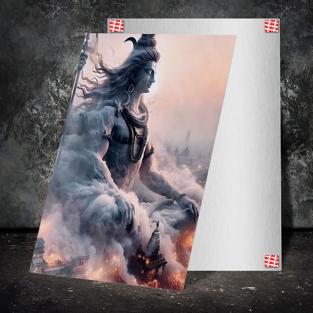 Metal Poster - Lord Shiva LS06 Mobile Case by CoverMeUp - Style 2