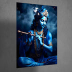 Metal Poster - Lord Krishna LK08 Mobile Case by CoverMeUp - Style 3