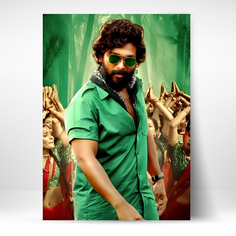 Metal Poster - Allu Arjun AA04 Mobile Case by CoverMeUp