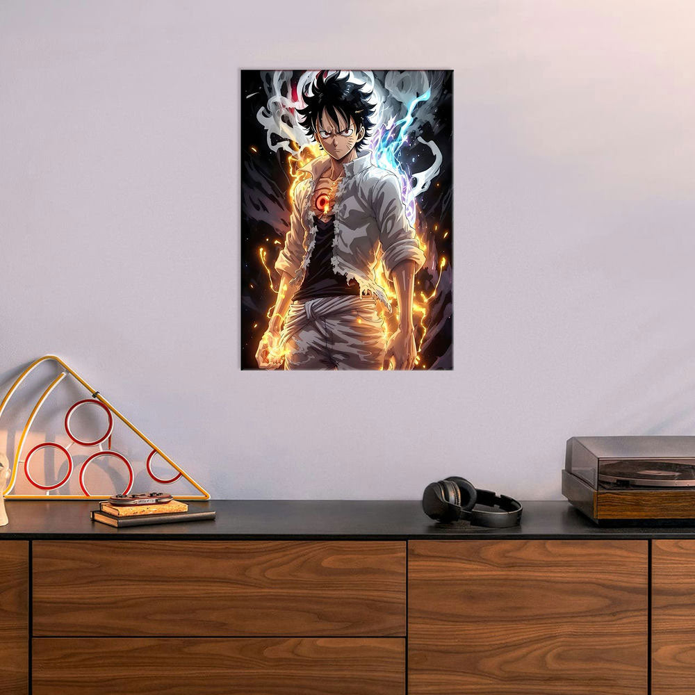 Metal Poster - One Piece Monkey D Luffy OP11 Mobile Case by CoverMeUp - Style 6