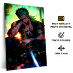 Metal Poster - One Piece Roronoa Zoro OP40 Mobile Case by CoverMeUp - Style 4