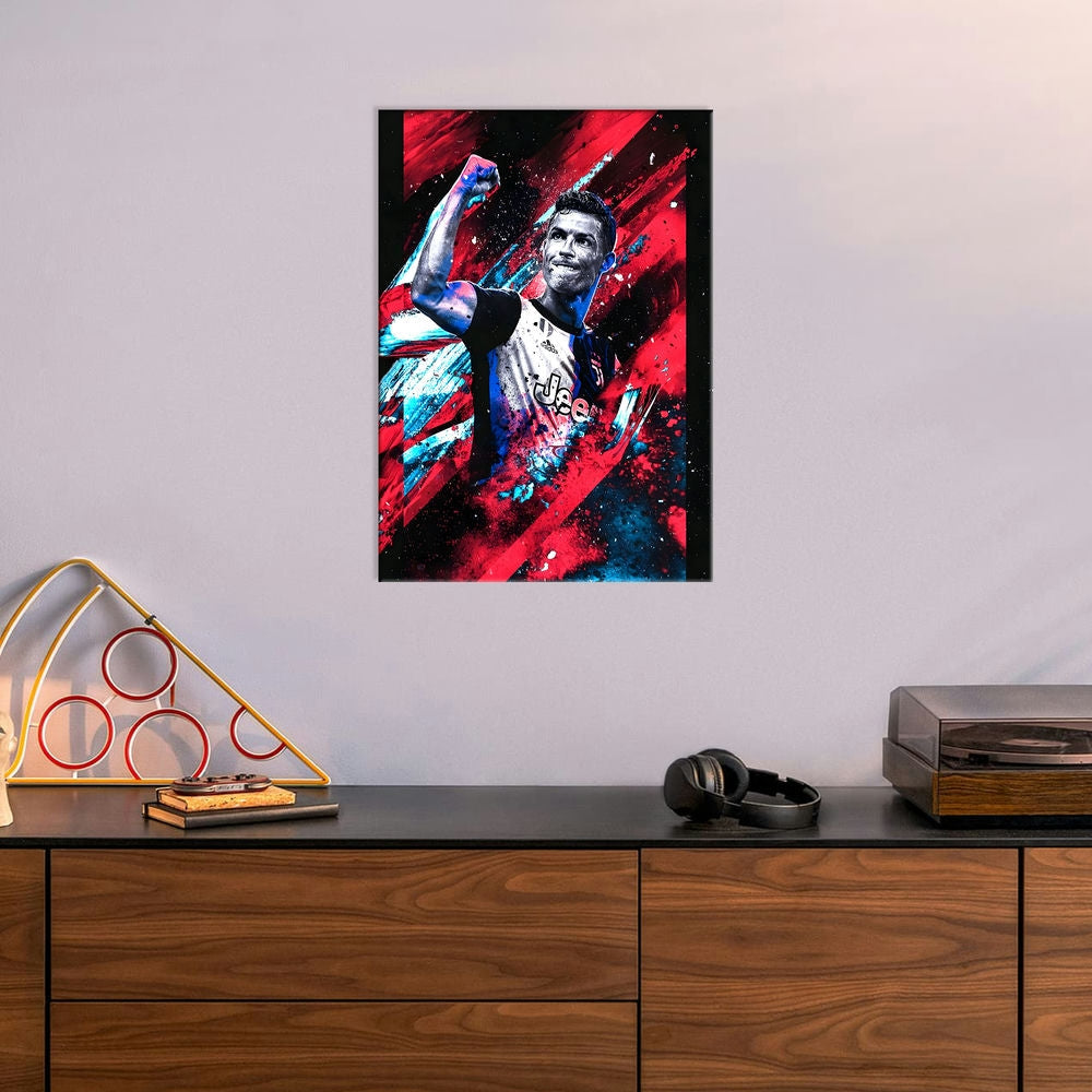 Metal Poster - Footballer Cristiano Ronaldo F08 Mobile Case by CoverMeUp - Style 6