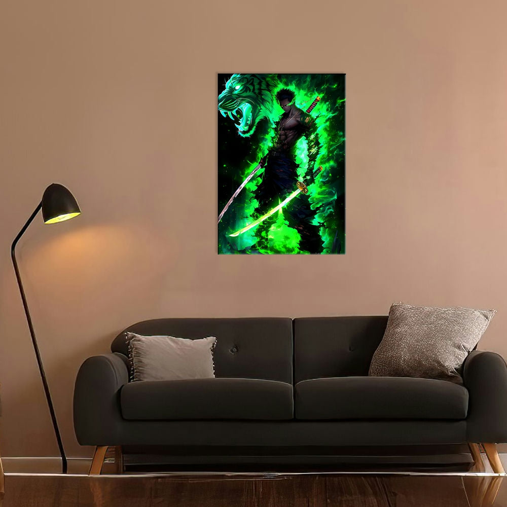 Metal Poster - One Piece Roronoa Zoro OP57 Mobile Case by CoverMeUp - Style 7