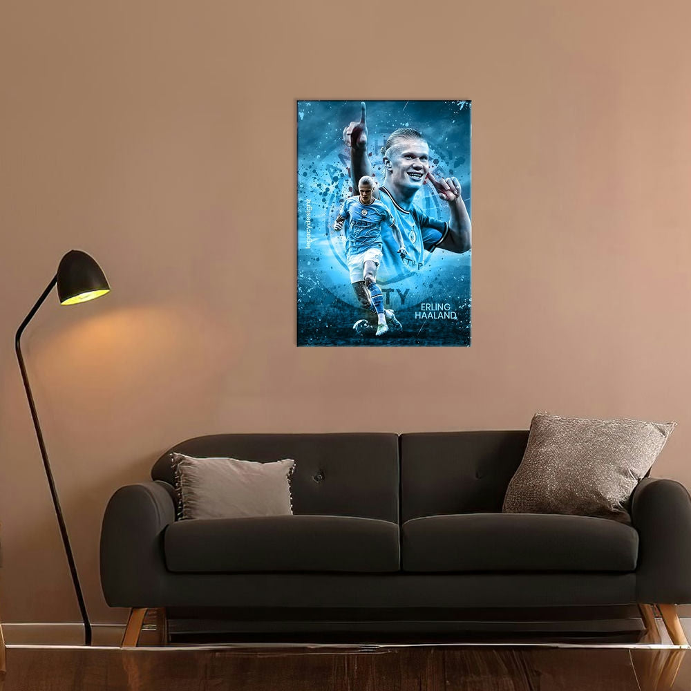 Metal Poster - Footballer Erling Haaland EH04 Mobile Case by CoverMeUp - Style 7