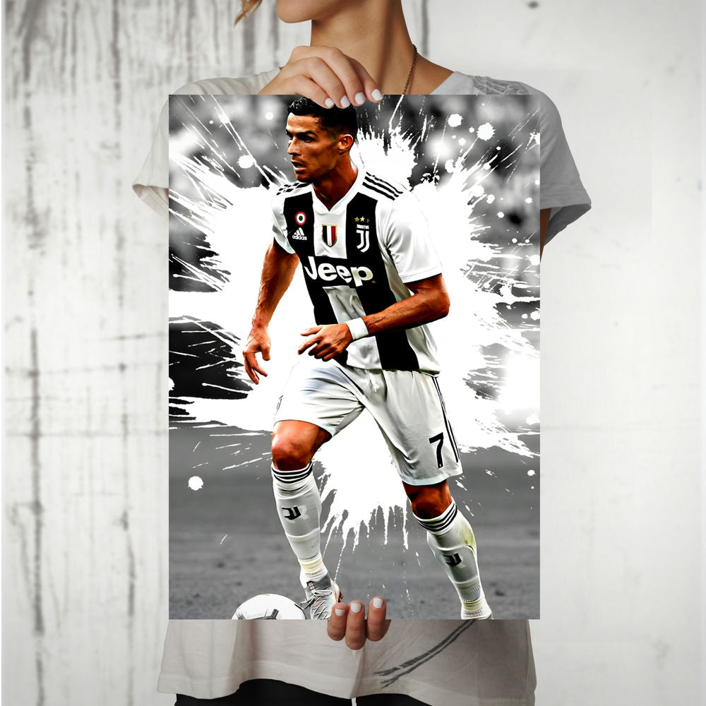 Metal Poster - Footballer Cristiano Ronaldo F03 Mobile Case by CoverMeUp - Style 8