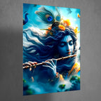 Metal Poster - Lord Krishna LK04 Mobile Case by CoverMeUp - Style 3
