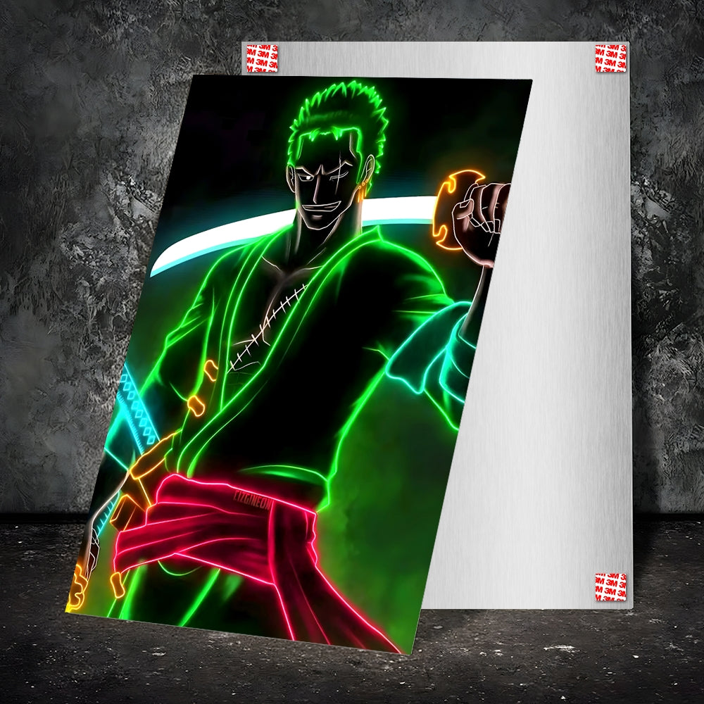 Metal Poster - One Piece Roronoa Zoro OP55 Mobile Case by CoverMeUp - Style 2
