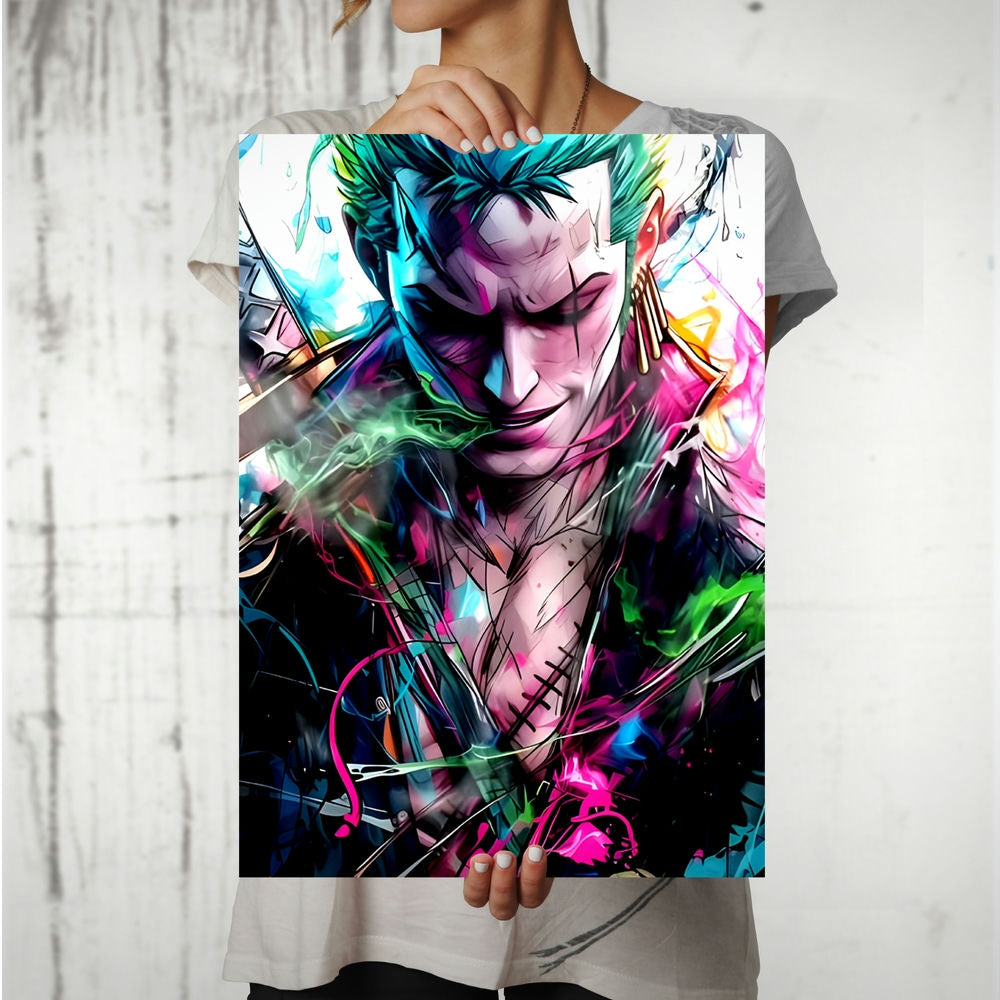 Metal Poster - One Piece Roronoa Zoro OP35 Mobile Case by CoverMeUp - Style 8