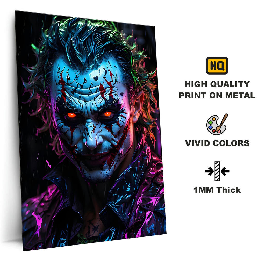 Metal Poster - Joker JK02 Mobile Case by CoverMeUp - Style 4