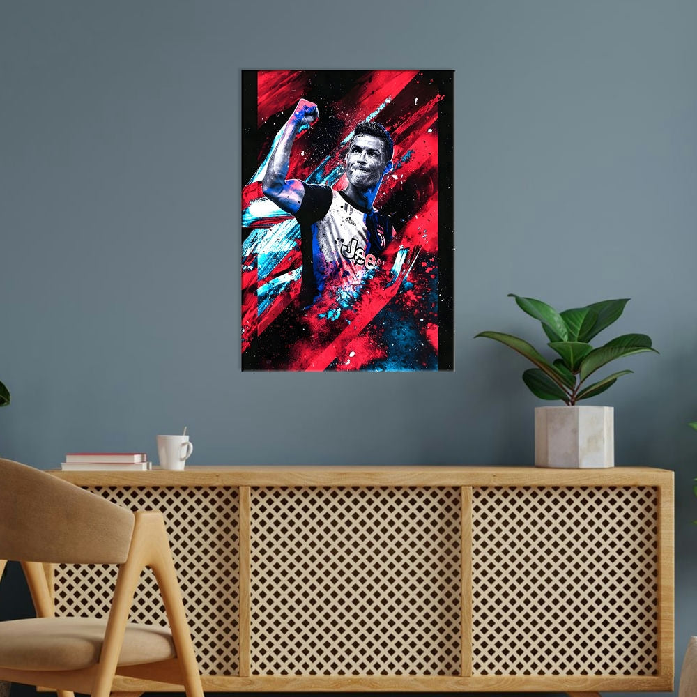 Metal Poster - Footballer Cristiano Ronaldo F08 Mobile Case by CoverMeUp - Style 5