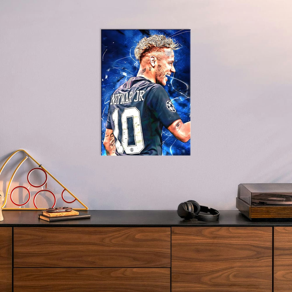 Metal Poster - Footballer Neymar Jr NJR02 Mobile Case by CoverMeUp - Style 6