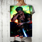 Metal Poster - One Piece Roronoa Zoro OP40 Mobile Case by CoverMeUp - Style 8