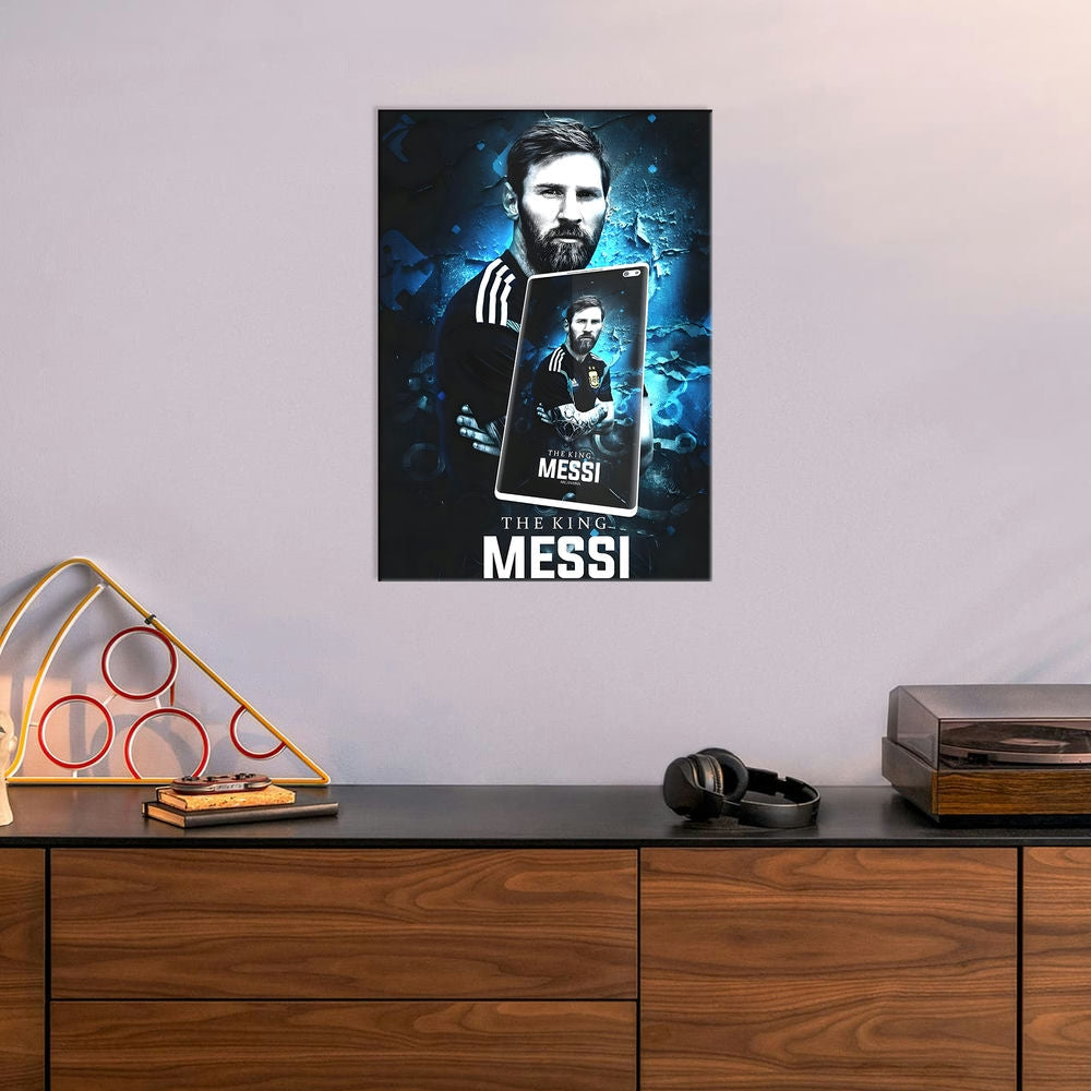 Metal Poster - Footballer Lionel Messi LM02 Mobile Case by CoverMeUp - Style 6