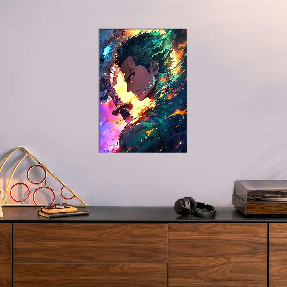 Metal Poster - One Piece Roronoa Zoro OP47 Mobile Case by CoverMeUp - Style 6