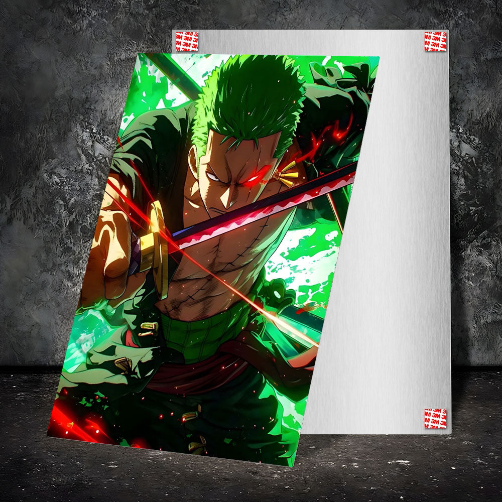 Metal Poster - One Piece Roronoa Zoro OP23 Mobile Case by CoverMeUp - Style 2