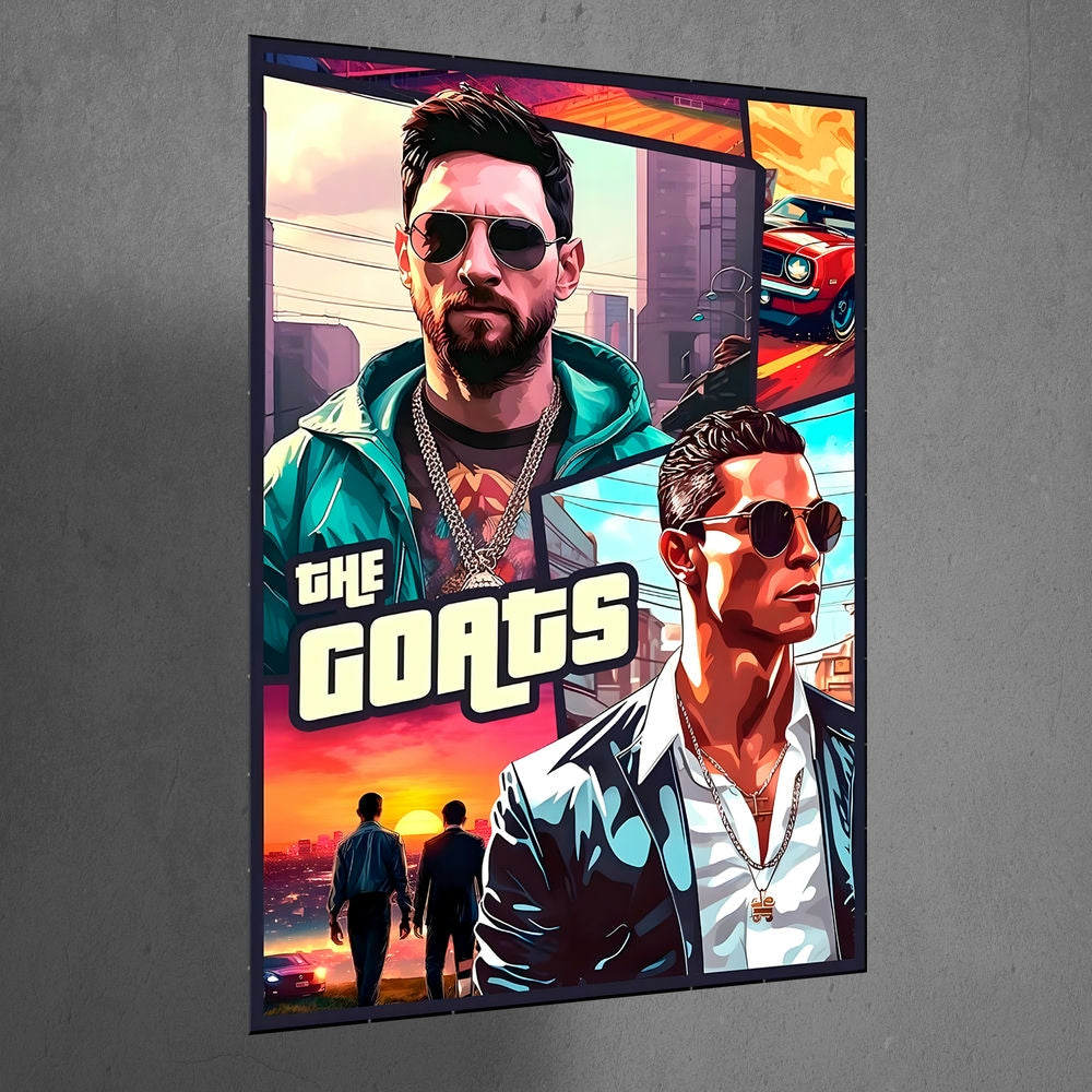 Metal Poster - The Goats Mobile Case by CoverMeUp - Style 3