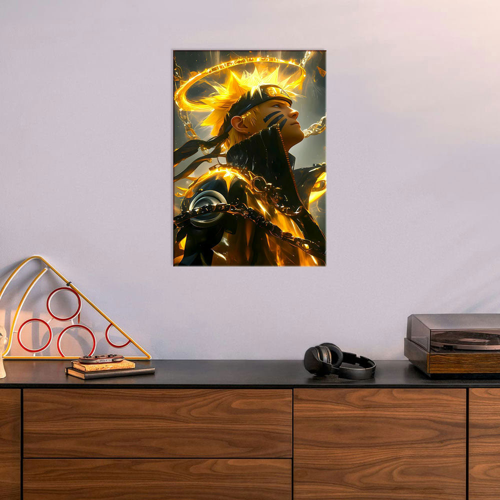 Metal Poster - Minato Namikaze Mobile Case by CoverMeUp - Style 6