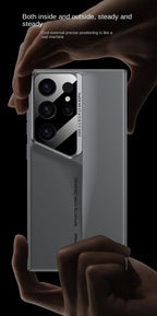 Samsung Galaxy S24 Ultra Luxury Blade Design PC Shockproof Case - Black Mobile Case by CoverMeUp - Style 4