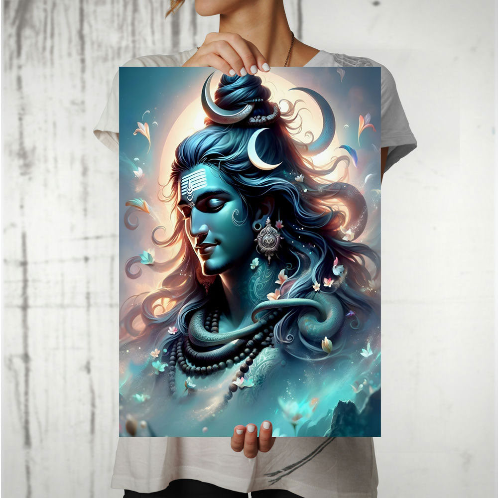 Metal Poster - Lord Shiva LS08 Mobile Case by CoverMeUp - Style 8
