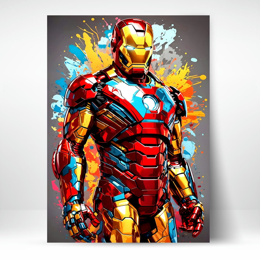 Metal Poster - Superhero Iron Man IM05 Mobile Case by CoverMeUp