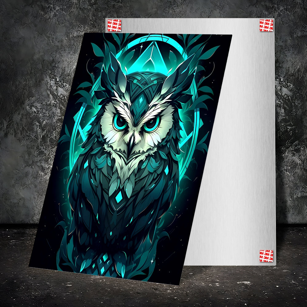 Metal Poster - Wildlife Owl WO04 Mobile Case by CoverMeUp - Style 2