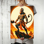 Metal Poster - Lord Hanuman LH09 Mobile Case by CoverMeUp - Style 8