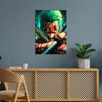 Metal Poster - One Piece Roronoa Zoro OP21 Mobile Case by CoverMeUp - Style 5