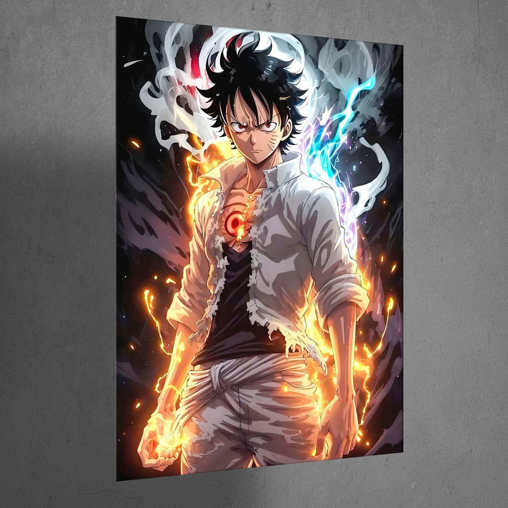 Metal Poster - One Piece Monkey D Luffy OP13 Mobile Case by CoverMeUp - Style 3