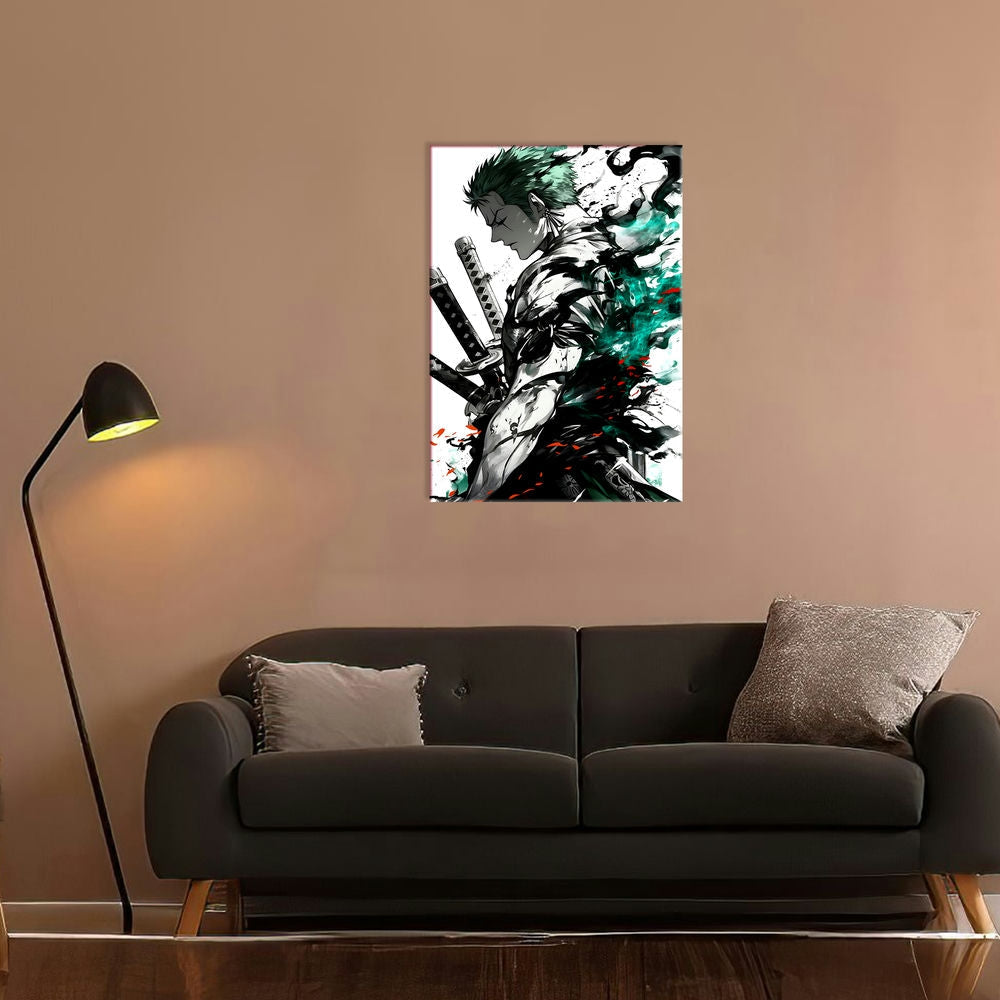 Metal Poster - One Piece Roronoa Zoro OP43 Mobile Case by CoverMeUp - Style 7