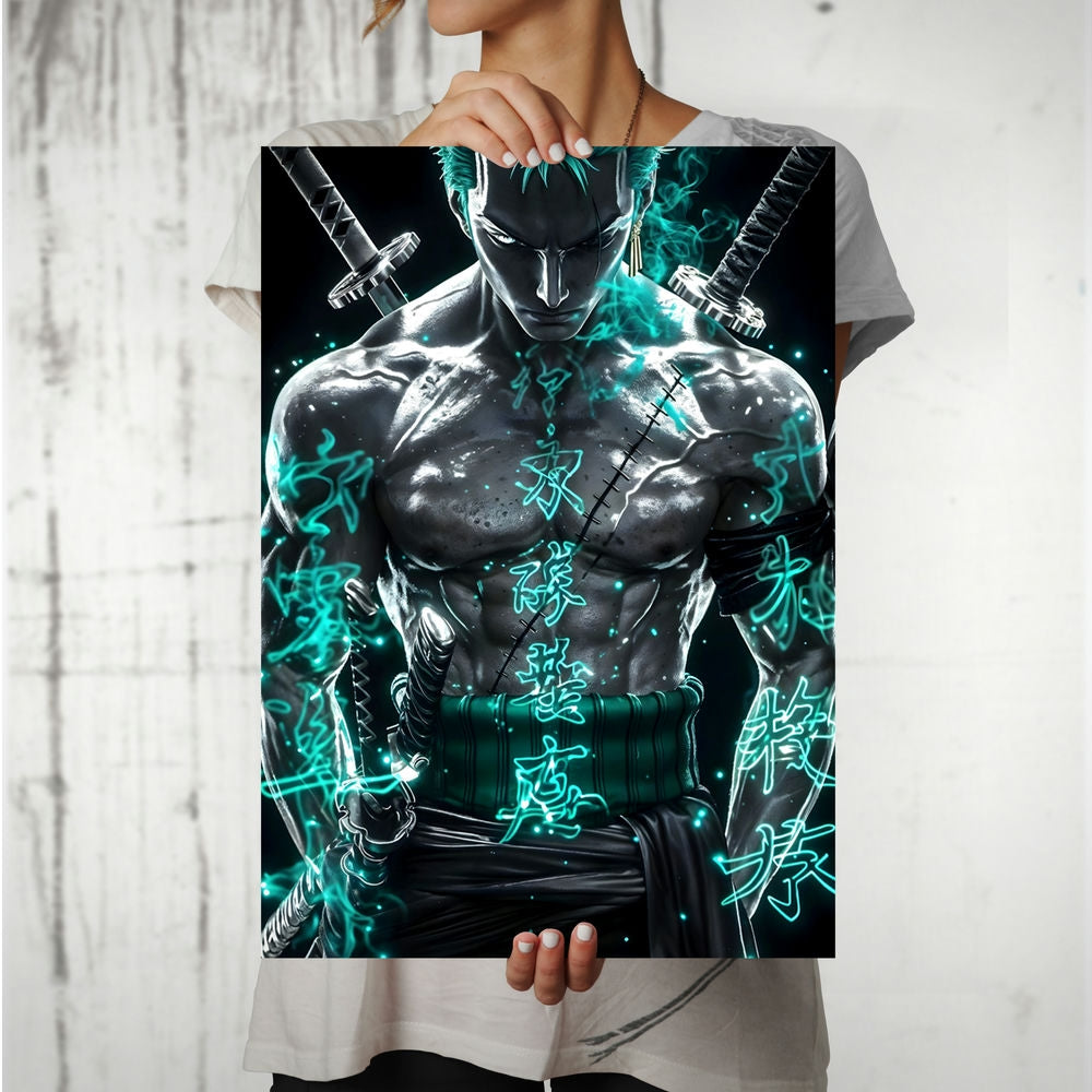 Metal Poster - One Piece Roronoa Zoro OP36 Mobile Case by CoverMeUp - Style 8