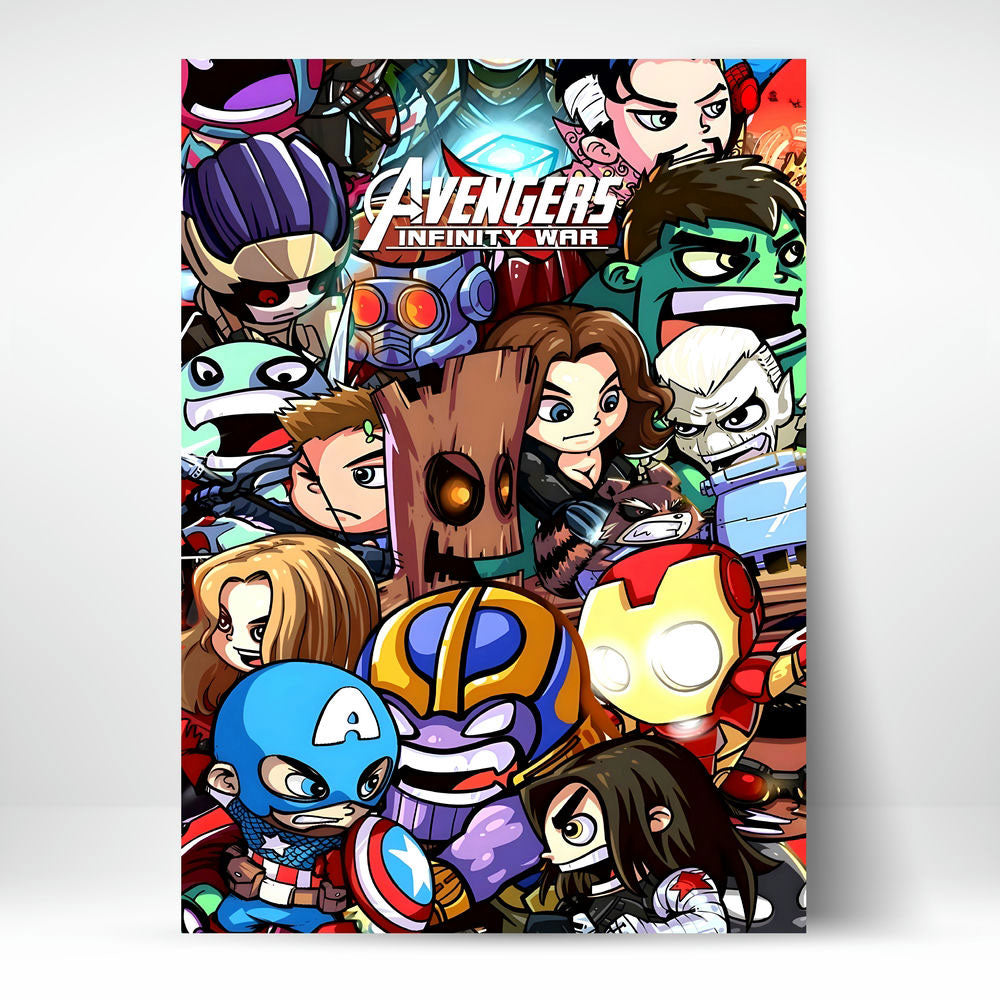 Metal Poster - Superhero Avengers AV01 Mobile Case by CoverMeUp